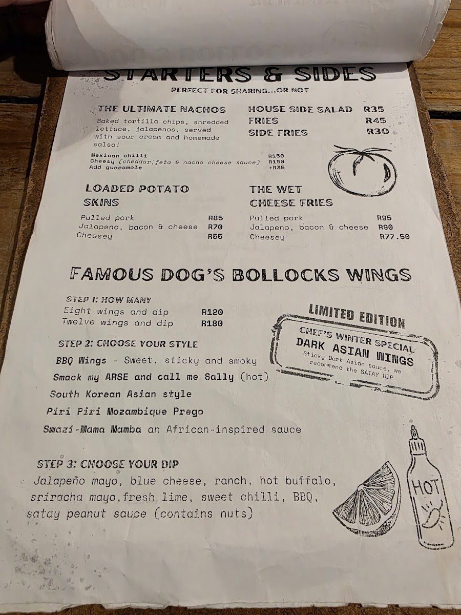 The Dog's Bollocks at YARD Menu - Image 5
