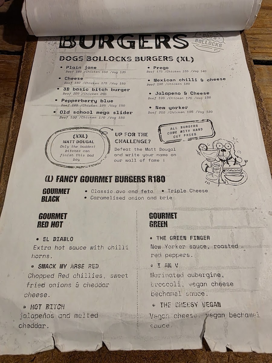 The Dog's Bollocks at YARD Menu - Image 6